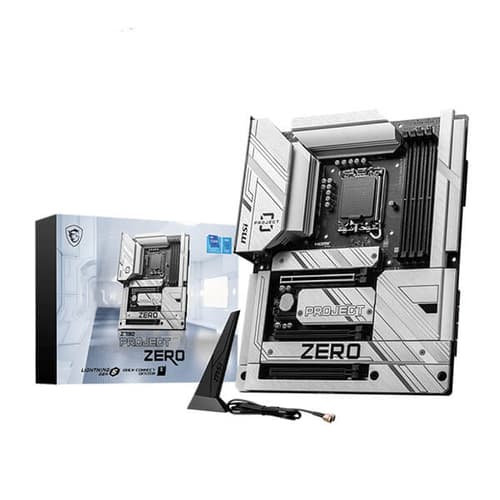 MSI Z790 Project Zero (Wi-Fi) DDR5 Motherboard INTEL – Powerplay Builds!