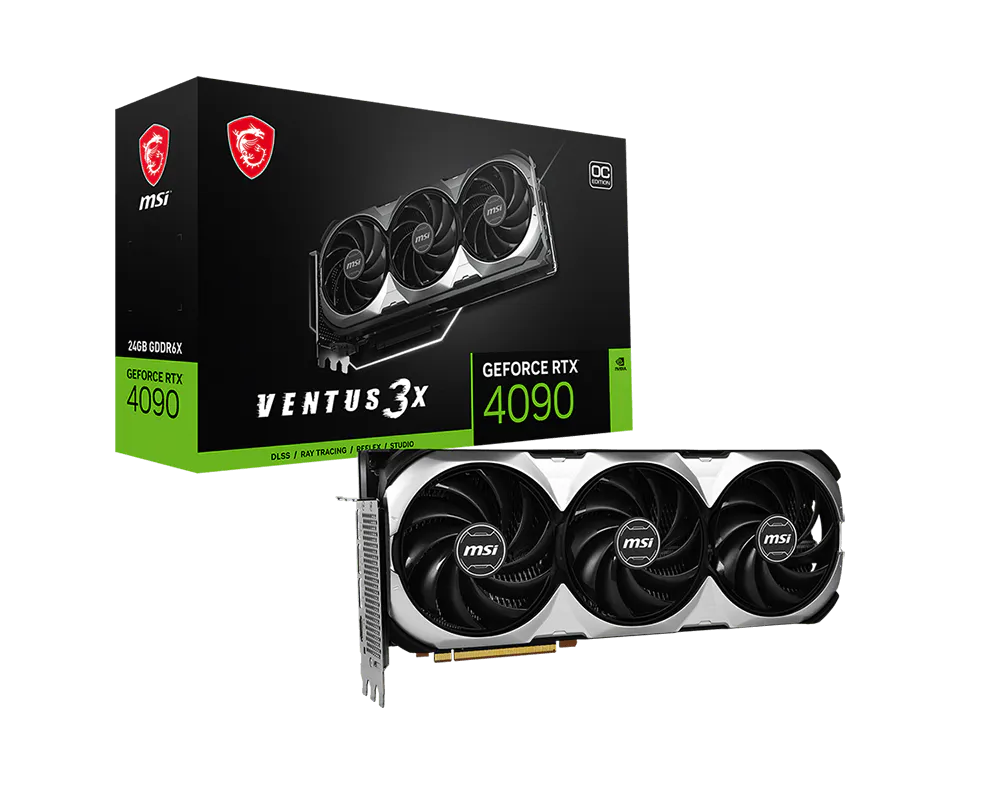MSI GeForce RTX™ 4090 VENTUS 3X 24G OC