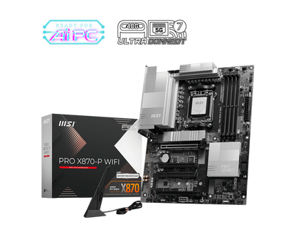 Msi Pro X870-P WiFi AM5 ATX Motherboard AMD