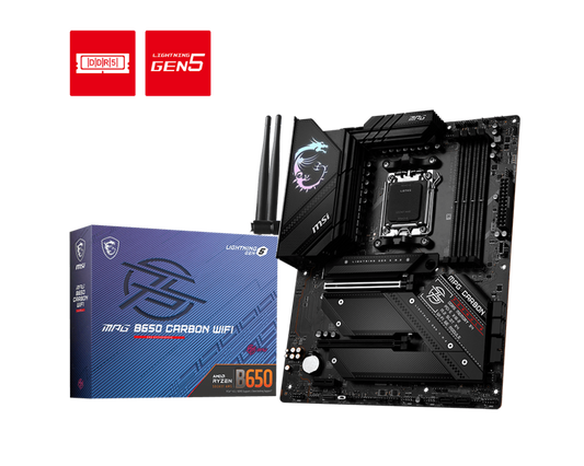MSI MPG B650 Carbon WIFI Motherboard AMD