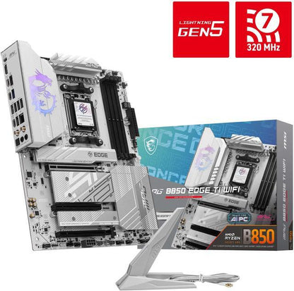 MSI MPG B850 EDGE TI WIFI DDR5 ATX Motherboard – LGA 1700 INTEL
