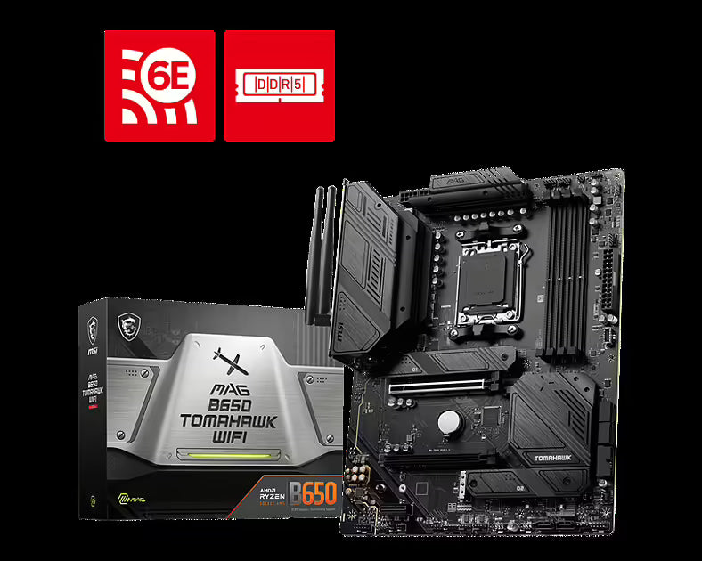 MSI MAG B650 Tomahawk WIFI Motherboard AMD