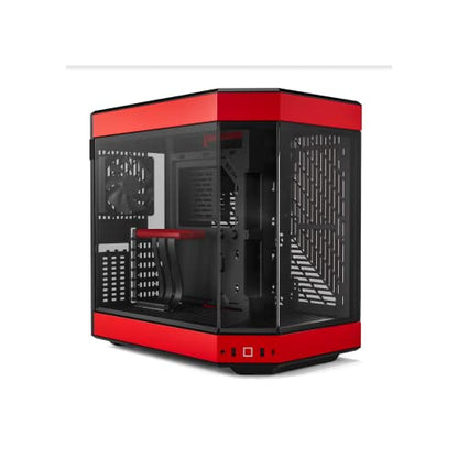 HYTE Y60 E-ATX Mid Tower Red and Black Case
