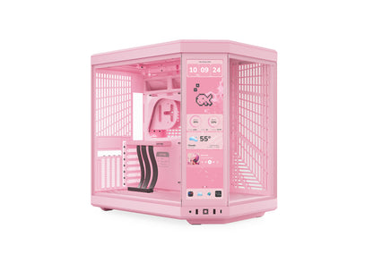 HYTE Y70 E-ATX Mid Tower Strawberry Milk Case