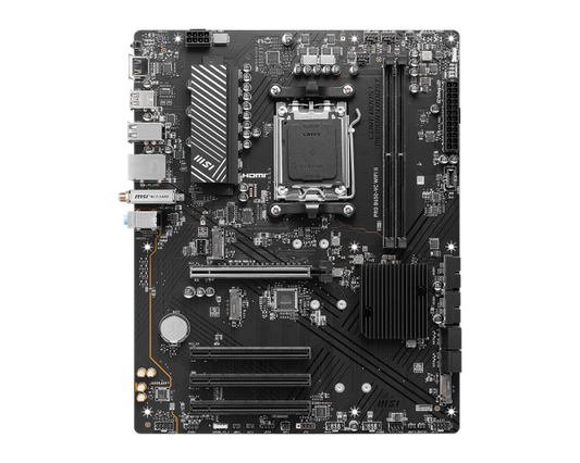 MSI PRO B650-VC WIFI II DDR5 ATX Motherboard – AM5, Wi-Fi 6E, USB-C AMD