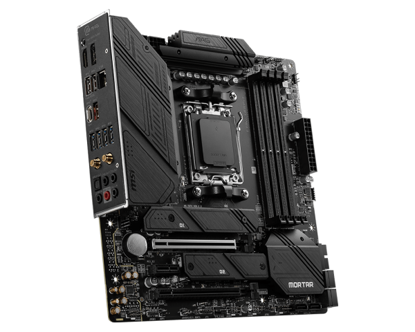 MSI MAG B650M MORTAR WIFI DDR5 M-ATX Motherboard – AM5 Socket AMD