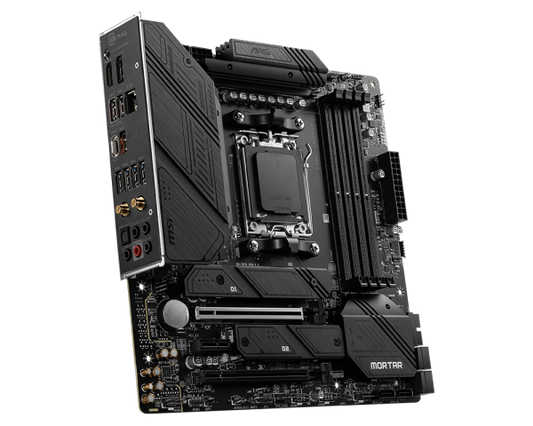 MSI MAG B650M MORTAR WIFI DDR5 M-ATX Motherboard – AM5 Socket AMD