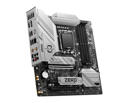 MSI B760M Project Zero (Wi-Fi) Motherboard Supports Intel 12th , 13th & 14th Gen Processors