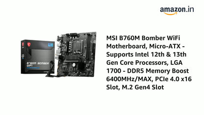 MSI B760M Bomber WIFI DDR4 INTEL