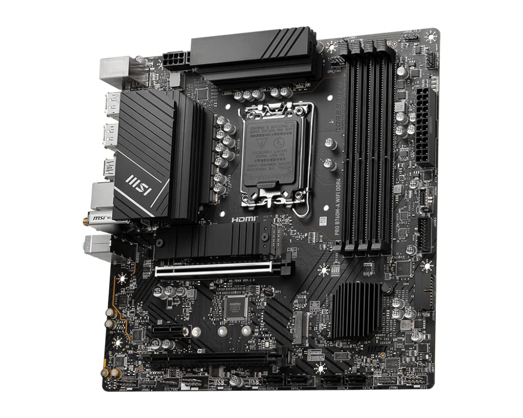 MSI Pro B760M-A WIFI DDR5 Motherboard INTEL