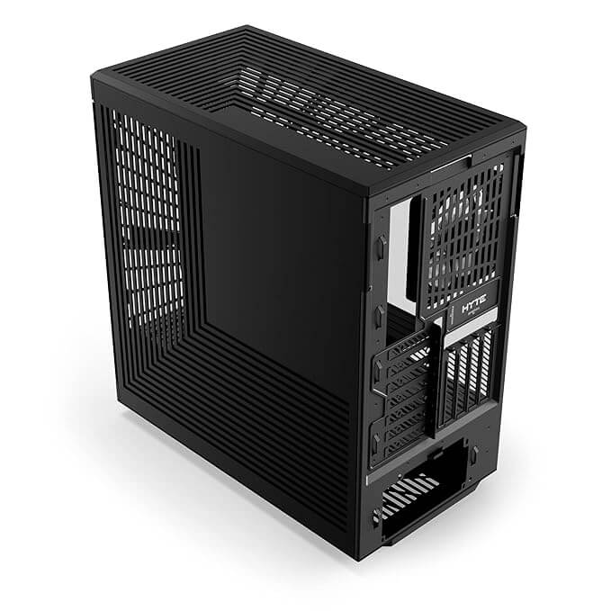 Hyte Y40 Modern AesHyte Y40 Modern Aesthetic CS-HYTE-Y40-Bthetic Panoramic Tempered Glass CS-HYTE-Y40-B