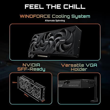 Gigabyte GeForce RTX 5080 WINDFORCE OC SFF 16G Graphics Card
