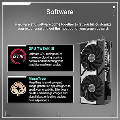 ASUS Dual GeForce RTX 5060 Ti 16GB GDDR7 OC Edition
