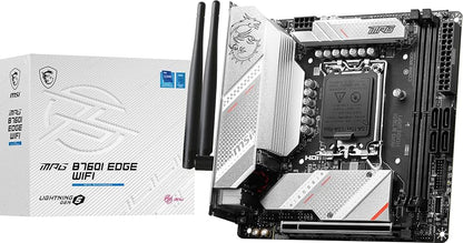MSI MPG B760I Edge WIFI DDR4 Motherboard Supports Intel 12th , 13th & 14th Gen Processors