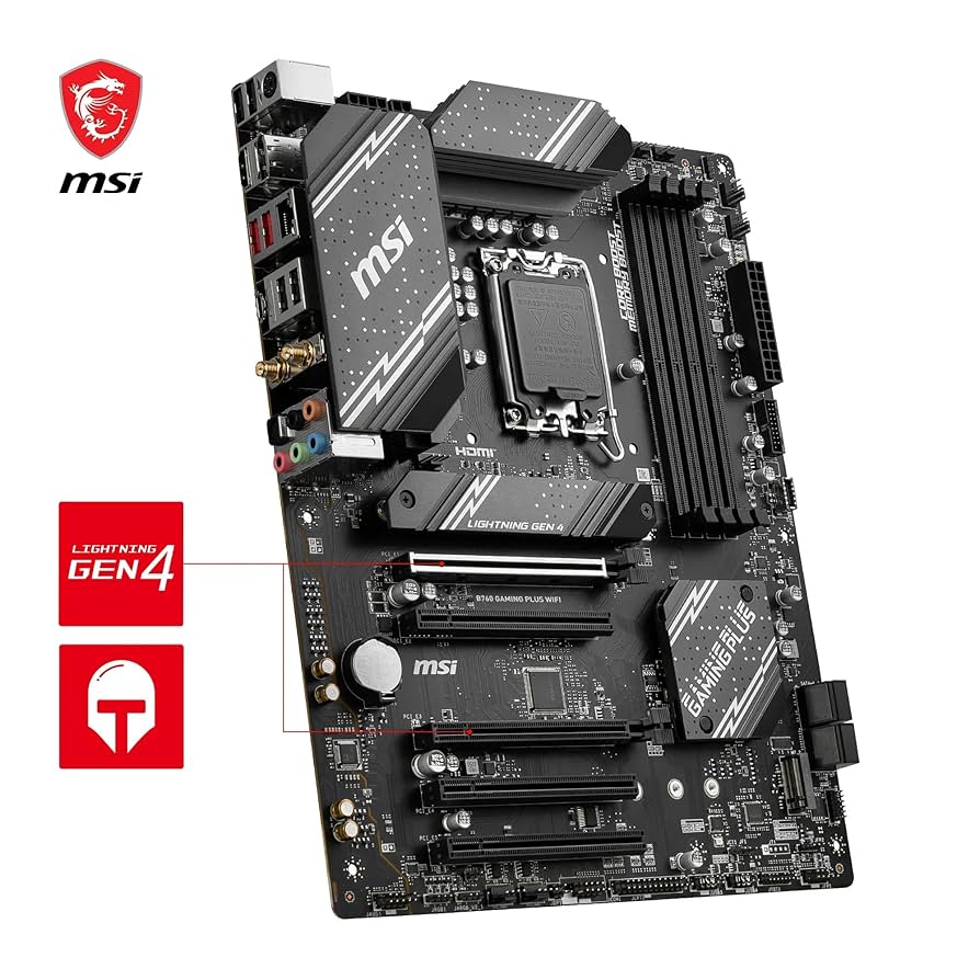 MSI B760 Gaming Plus WIFI DDR5 Motherboard INTEL