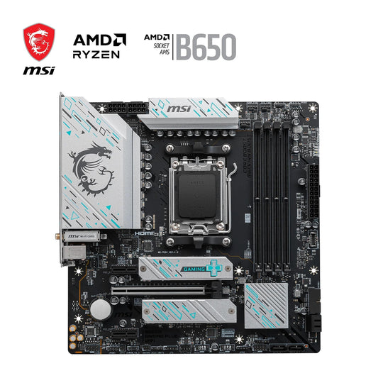 MSI B650M GAMING WIFI DDR5 M-ATX Motherboard – AM5 Socket AMD