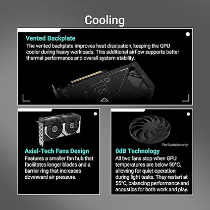 ASUS Dual GeForce RTX 5060 Ti 16GB GDDR7 OC Edition