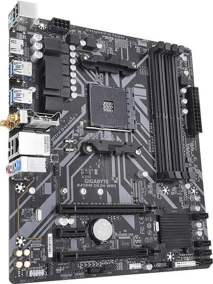 Gigabyte B450M DS3H WIFI Renewed