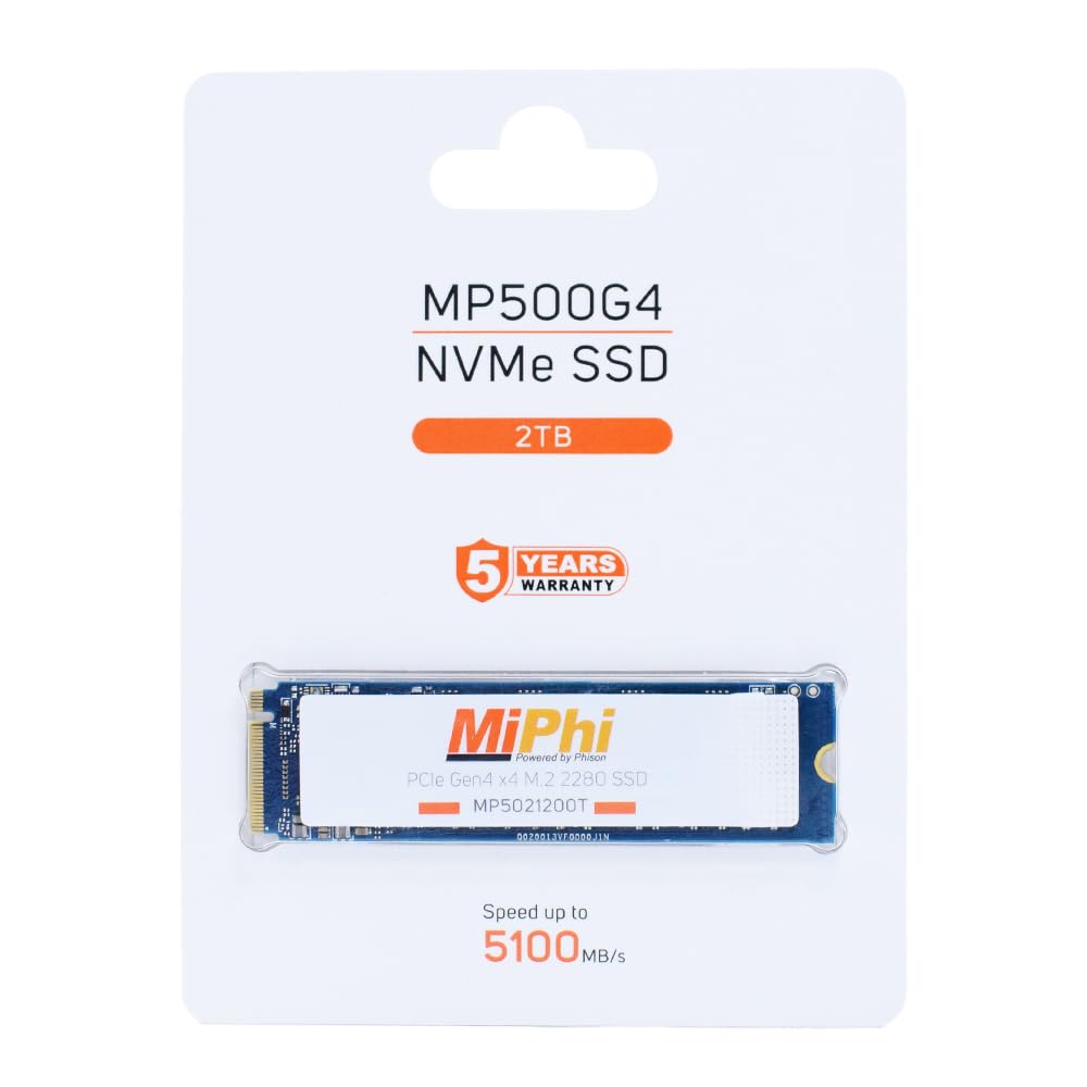 2TB PCIe Gen 4 NVMe SSD