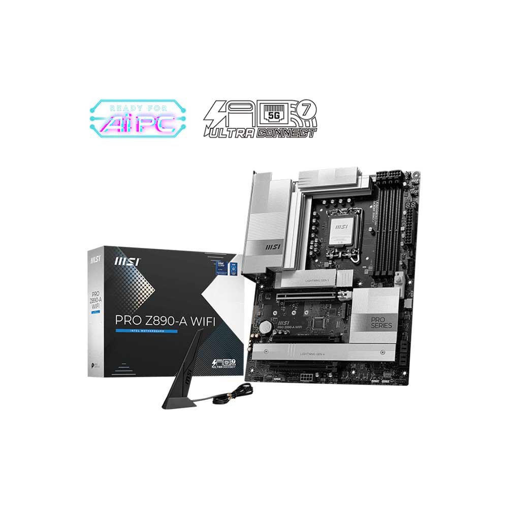 Msi Pro Z890-A WiFi LGA1851 ATX Motherboard INTEL