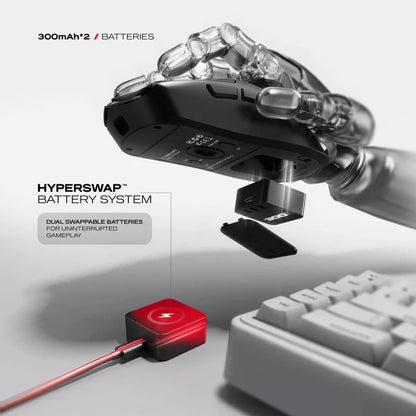 Cybeart Artemis 1K 52g Ultra-light Tri-Mode Wireless Gaming Mouse