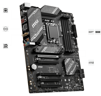MSI B760M Gaming Plus WIFI DDR5 Motherboard INTEL