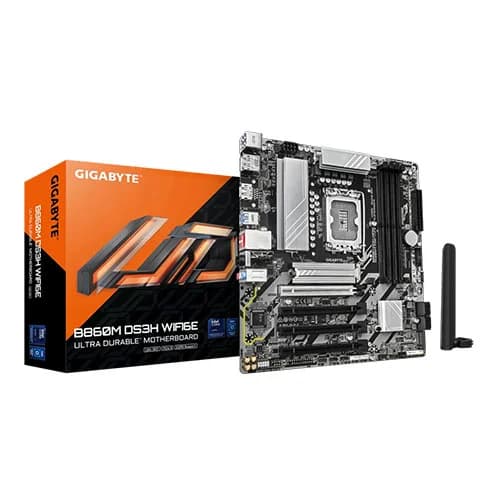 GIGABYTE B860M DS3H WIFI6E M-ATX Motherboard INTEL