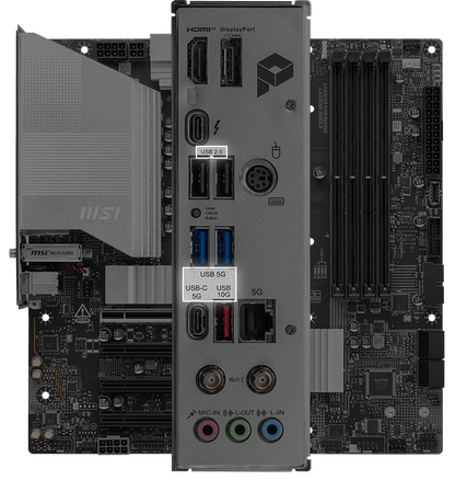 MSI Pro B860M-A WIFI M-ATX Motherboard INTEL