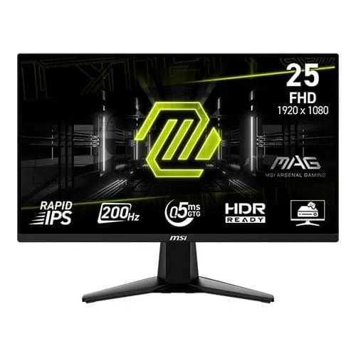 MSI MAG 255F E20 | 25 Inch 1080p FHD 200Hz Rapid IPS 0.5ms