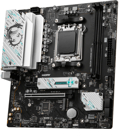MSI B650M GAMING WIFI DDR5 M-ATX Motherboard – AM5 Socket AMD