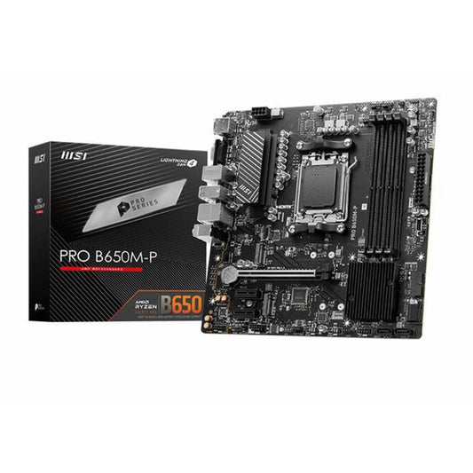 MSI PRO B650M-P DDR5 M-ATX Motherboard – AM5 Socket AMD