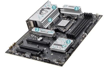 MSI B850 GAMING PLUS WIFI DDR5 ATX Motherboard – AM5 Socket AMD