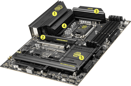 MSI MAG B860 Tomahawk Wifi Intel LGA 1851 ATX Motherboard INTEL