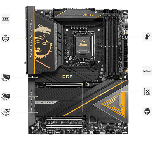 MSI MEG Z890 ACE motherboard
