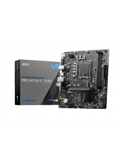 MSI Pro H610M-E DDR4 Motherboard INTEL