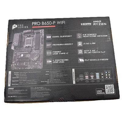 MSI Pro B650-P WIFI Motherboard AMD